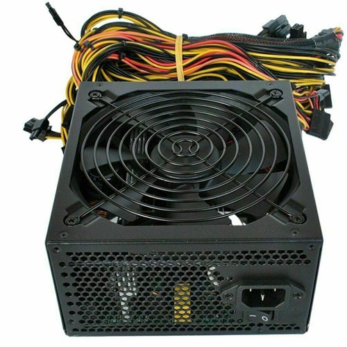 1800W Modular Mining Power Supply PSU for 8 GPU Eth Rig Ethereum BTC LTC Miner - Picture 9 of 9