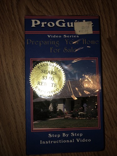 Pro Guide VOL 15 Vorbereitung Ihres Hauses zum Verkauf VHS versiegelt 1986
