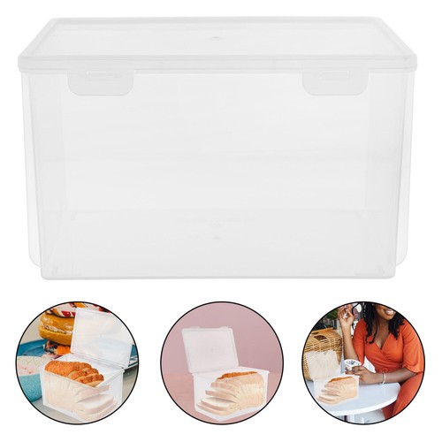 Storage Box Homemade Bread Small Plastic Containers Food Airtight - Picture 6 of 12
