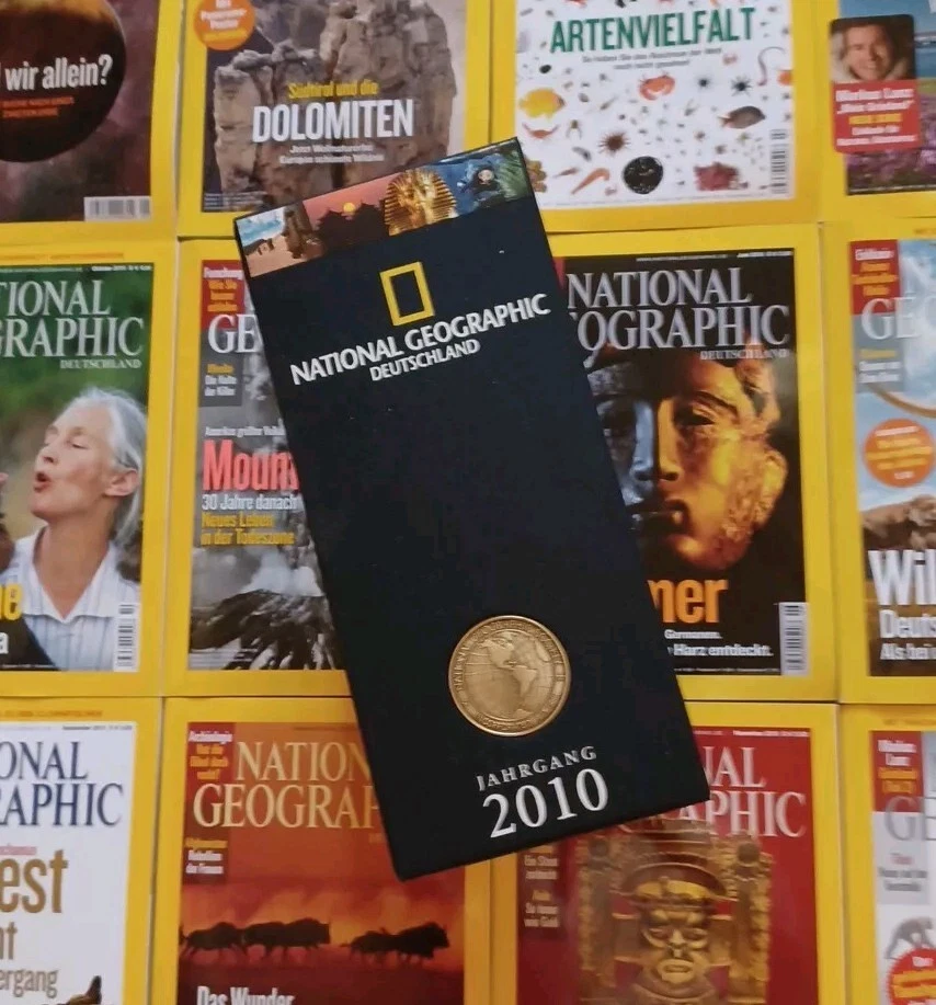 2010 National Geographic deutsch 1-12, mit Schuber - Bild 3 von 4