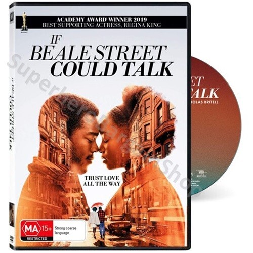 If Beale Street Could Talk (DVD, 2018) PAL Region 4 (KiKi Layne, Stephan James) - Picture 1 of 6