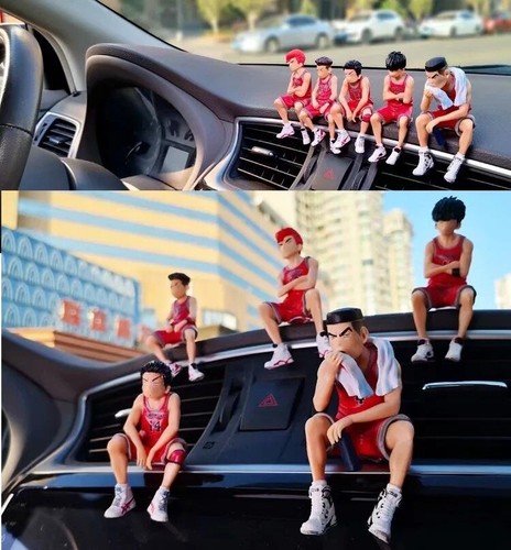 NEW Anime Slam Dunk Car decoration SHOHOKU Basketball Team Boy FIGURE GK Doll - Picture 2 of 5