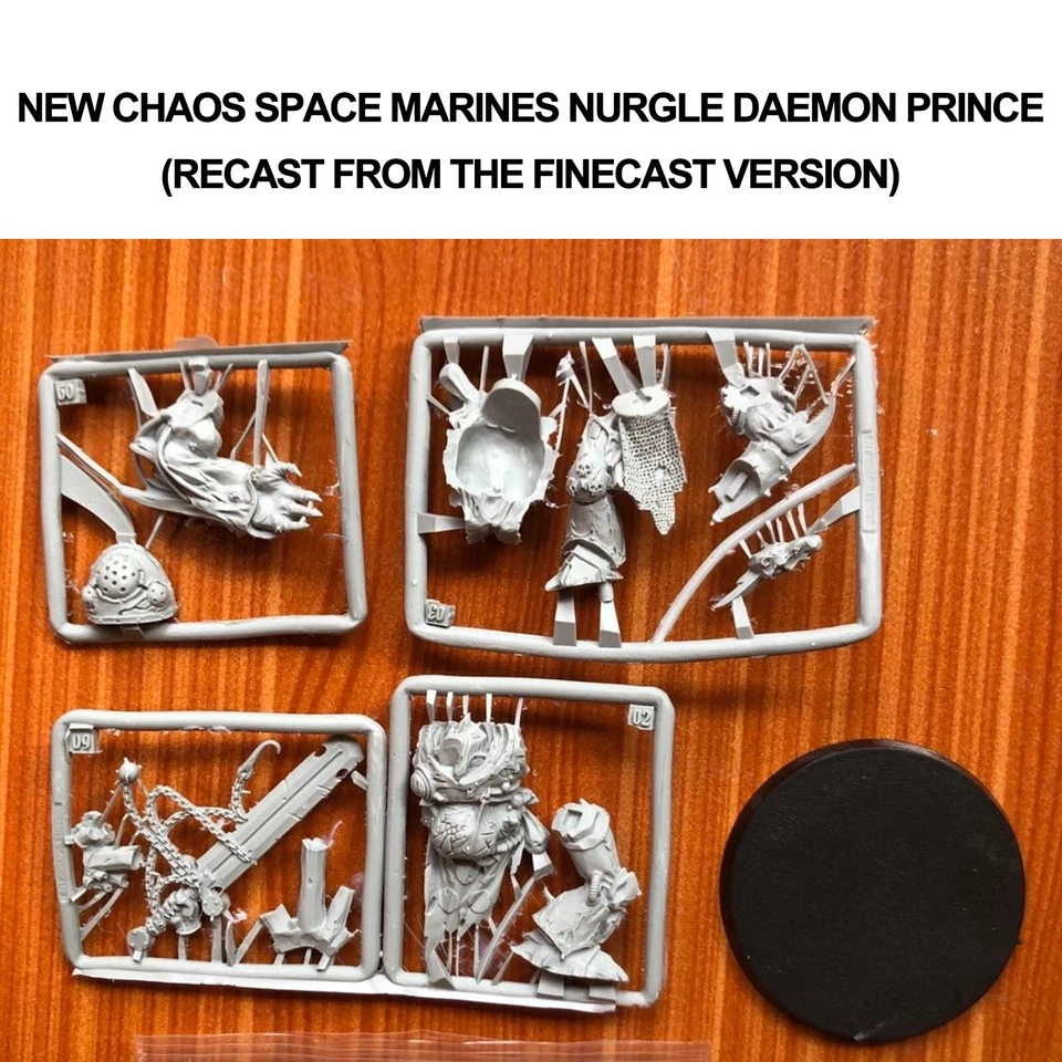 1: 1 Resin Chaos Space Marines Nurgle Daemon Prince