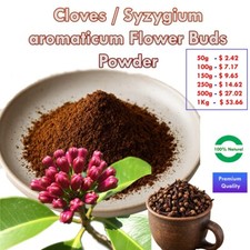 Dried Cloves Syzygium aromaticum Flower Bud's Powder Organic Ceylon Spices
