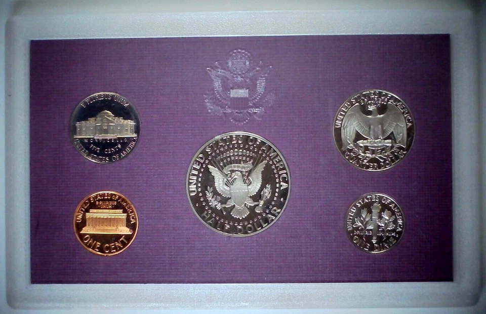1991-S US Proof Mint Set 5 Coins CLAD 24sct00401-1 - Image 4 of 4