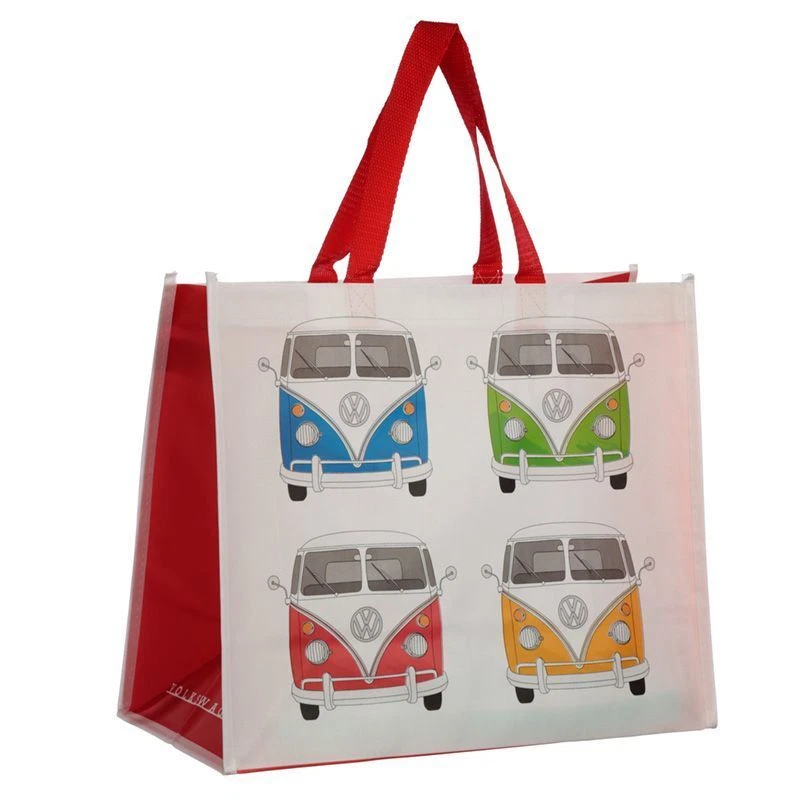 Volkswagen VW T1 Campervan Design Reusable Shopping Bag - Image 2 of 2