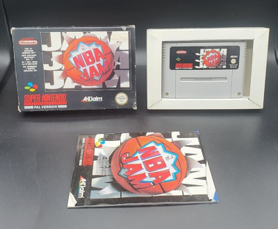 Super Nintendo NBA Jam OVP Original Verpackung ( SNES )