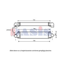 LadeluftküHler FüR Volvo XC60 156 V60 155 157 134 227001N
