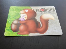 Final Fantasy 6 VI Card TCG Japanese Japan JP PS Games Famicom DS 1995 Bandai