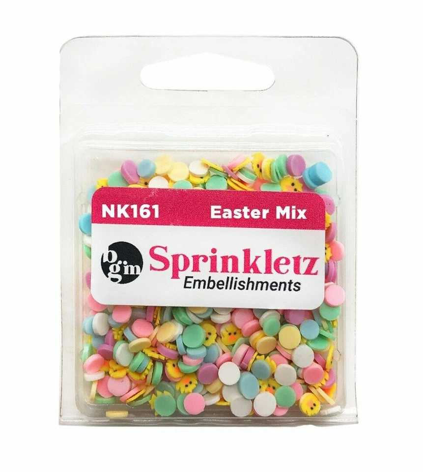 Buttons Galore Sprinkletz Embellishments ~ EASTER MIX ~ NK161 - Image 2 of 2