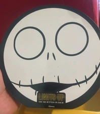 Nightmare Before Christmas JACK SKELLINGTON LED Light Up Table-Top Sign - NWT