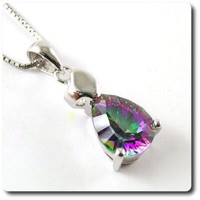 Mystischer Topas AnhäNger Silber 925