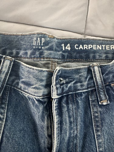 Gap Kids Carpenter Jeans Size 14 - Picture 2 of 3