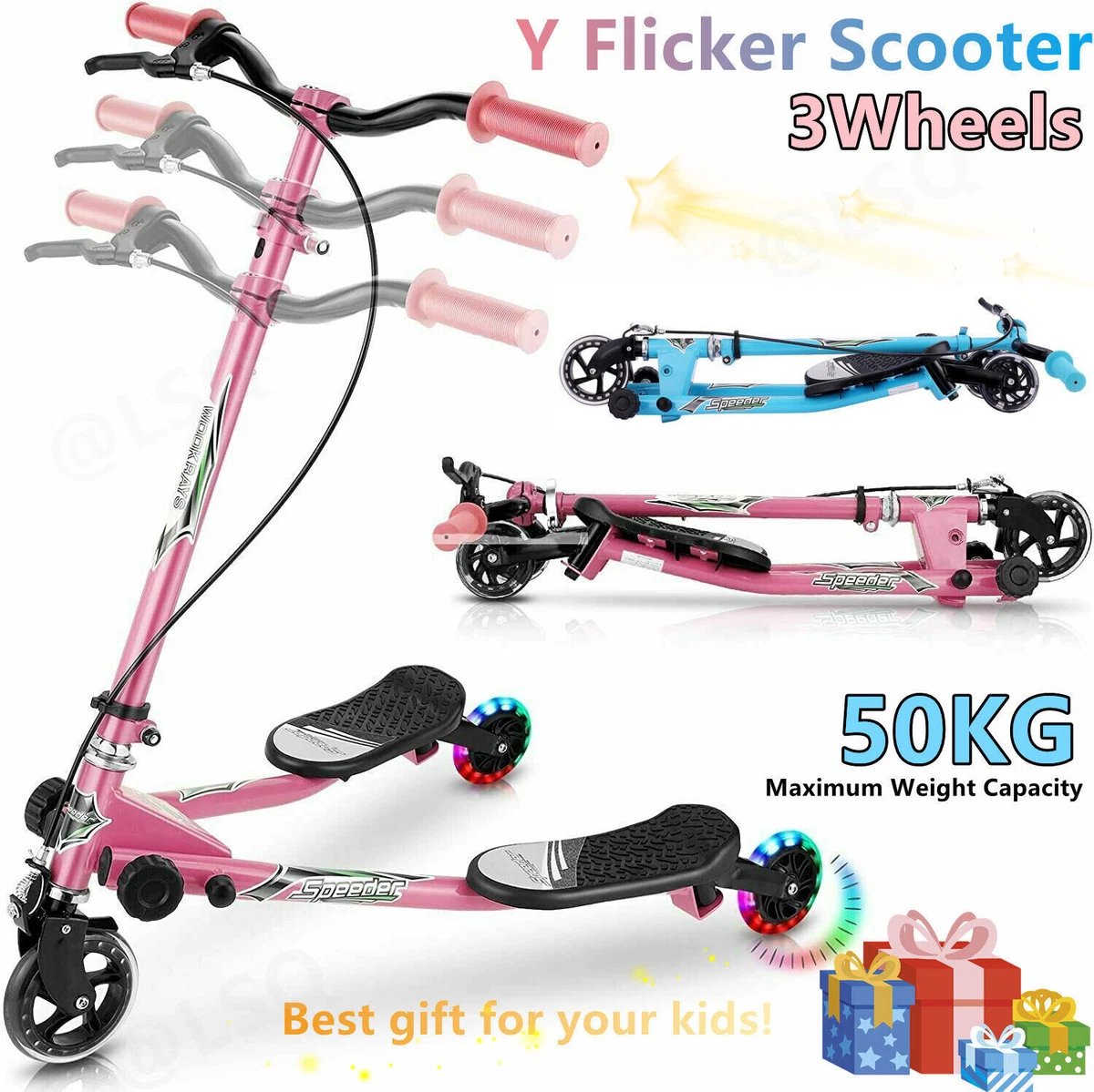 Wiggle scooter cheap for kids