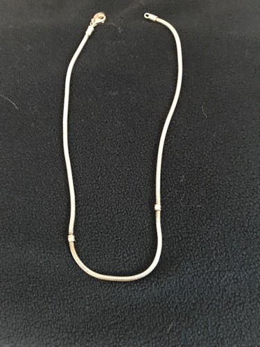 Genuine Pandora ALE Rope Snake Charm 