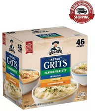 Quaker Instant Grits Flavor Variety Pack 46 Pk. 