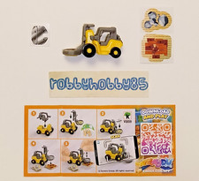 VQ059 MULETTO GIALLO + CARTINA/BPZ KINDER SORPRESA ITALIA SORPRESINE 2024/2025