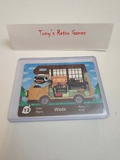  SUPER SALE  EUROPEAN 12 WADE WELCOME HOME NINTENDO ANIMAL CROSSING RV AMIIBO