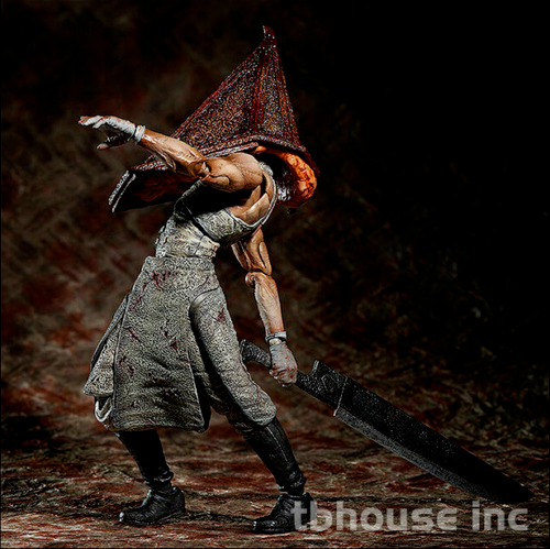 PYRAMID HEAD figura de acción SILENT HILL 2 cosa roja FIGMA bogeyman MONSTER SP-055 - Imagen 3 de 4
