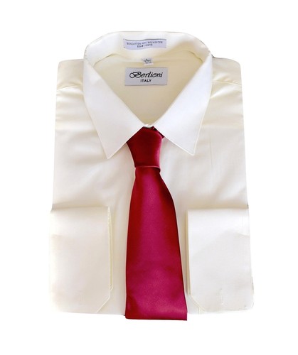 Standard Cuff Dress Shirt Tie Set 