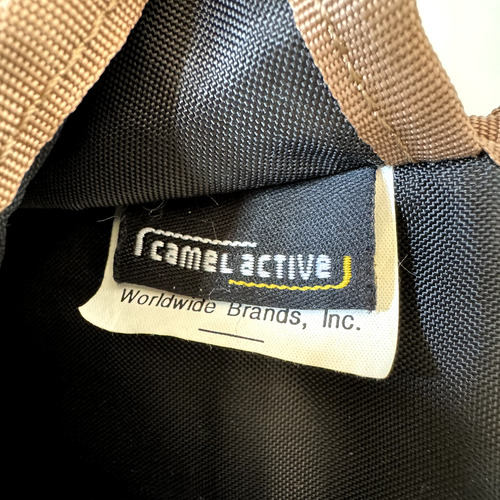 Camel Active Canvas Schultertasche Gürteltasche Militär Olivgrün Khaki Reise City Reißverschluss - Bild 12 von 14