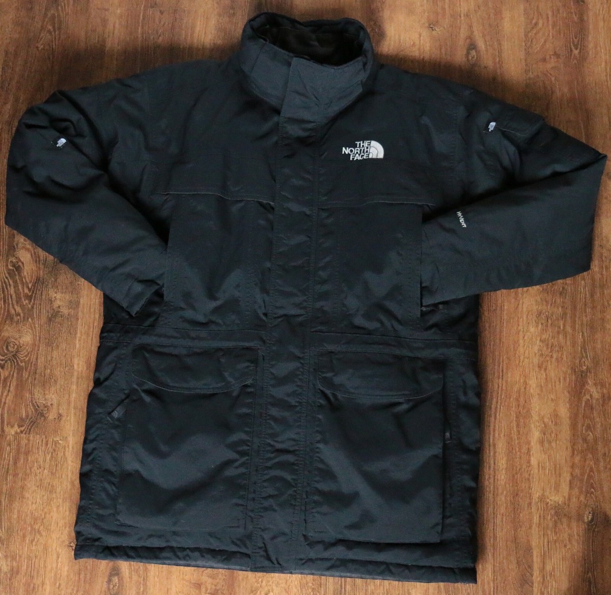The North Face Mens McMurdo Down Parka HyVent Black Jacket, L size