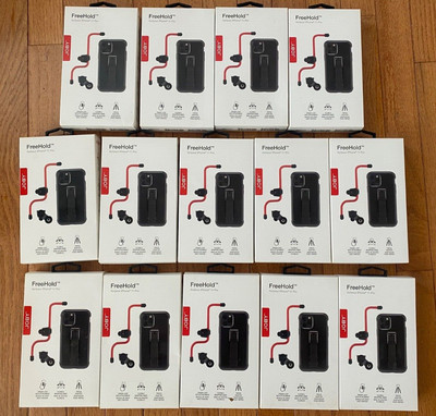 A LOT OF 14 JOBY Freehold Kits for iPhone 11 Pro Cases with Loop Wrapping Arms