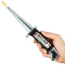 Knife Grip BBQ Lighter Adjustable Flame Child Resistant Refillable Butane - NEW