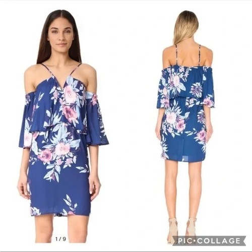 Yumi Kim Women's Celine Dress Luxeembourg Dress navy NWT 209 Sz XS - 第 1/3 張圖片
