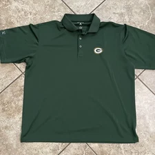 Green Bay Packers Shirt Men’s Large Polo Golfer Casual Preppy