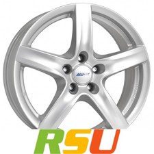 Alutec Grip polar-silber 6x15" ET38 LK4 108 ML 63.4 Alufelgen 15 Zoll