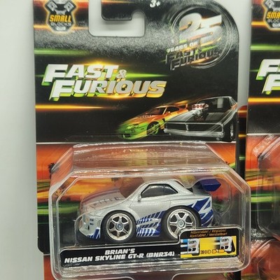 Full Set Of 6 Jada Fast & Furious 25 Years Small Blocks 1/43