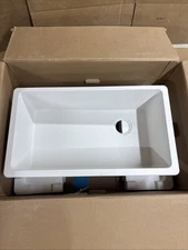Elkay ELGU13322WH0  33" Undermount Composite Kitchen Sink - White