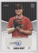 2021 Leaf Perfect Game All-American Classic Black 1/1 Jaden Noot Auto 02d2