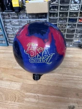 USED - Bowling Ball - 15lb Storm "DNA COIL" DRILLED WEIGHT 14lb 13oz