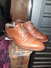 Timberland Company Brown Leather Cap Toe Oxford Men's Dress Shoes Size 10