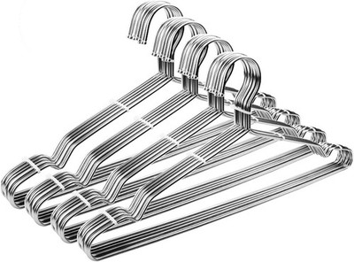 40 Pack Wire Coat Hangers Stainless Steel Heavy Duty Metal Clothes Suit Hanger