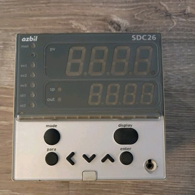 AZBIL SDC26 C26TC0UA100A TEMPERATURE CONTROLLER