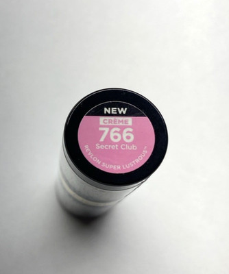 Revlon Super Lustrous Lipstick, #766 Secret Club, Creme, 0.15 oz Sealed