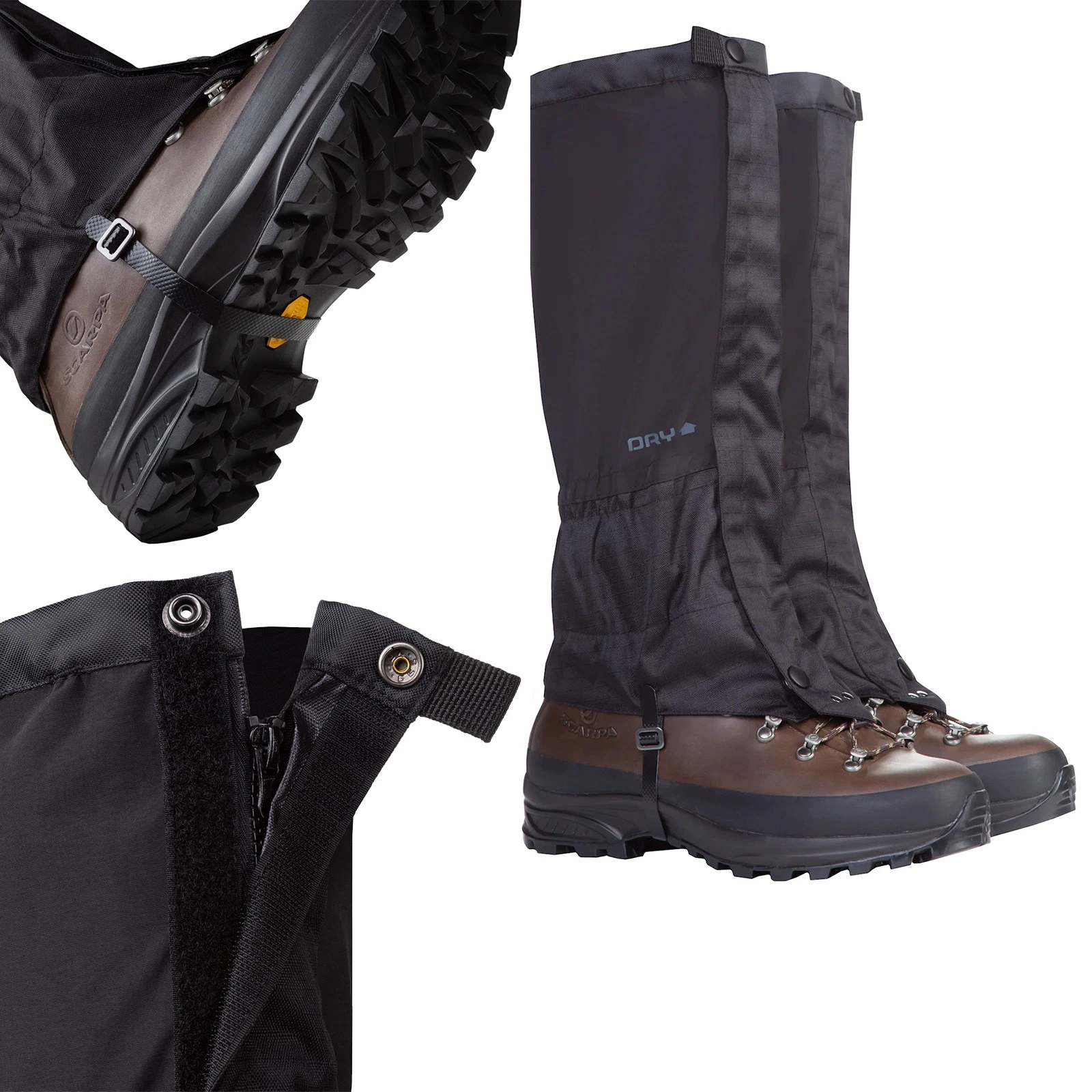 Trekmates - Torridon DRY Waterproof Hiking Gaiters for Outdoor Protection
Opens in a new window or t
