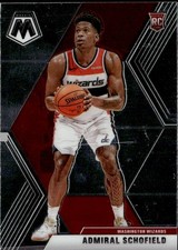 Admiral Schofield 2019-20 Panini Mosaic #202 Washington Wizards RC