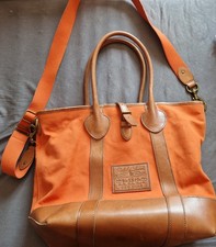 Ralph Lauren Carry-all Canvas and Leather