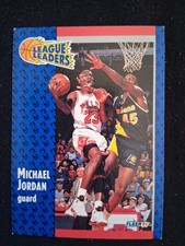 1991-92 Fleer - Michael Jordan #220 League Leaders Chicago Bulls Basketball