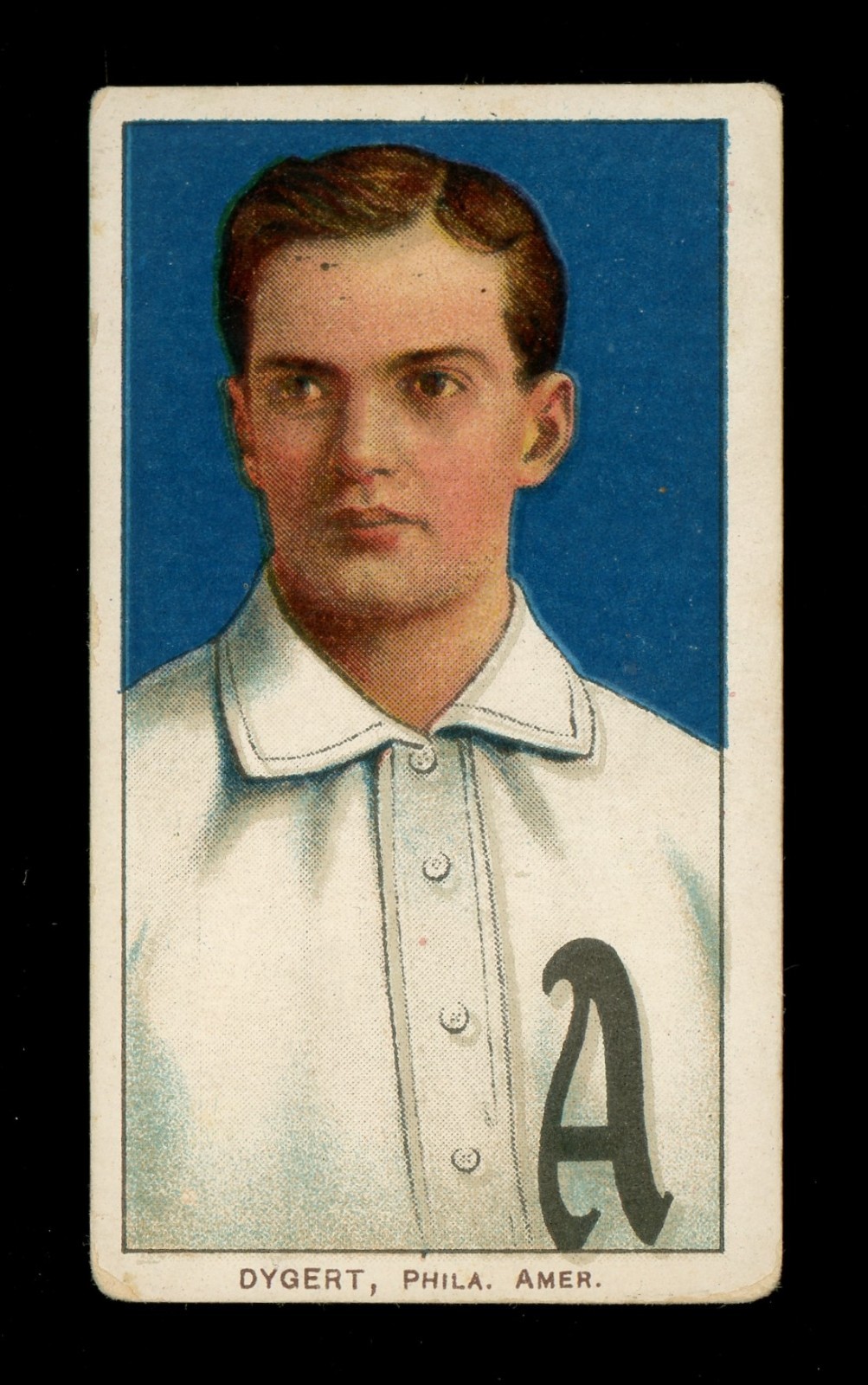 T206 Piedmont 350 Jimmy Dygert Philadelphia Athletics Card GD Range (66204)