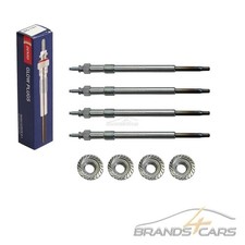 4x DENSO GLÜHKERZE FÜR FORD MONDEO 3 00-07 TRANSIT 2.0 2.2 2.4 00-
