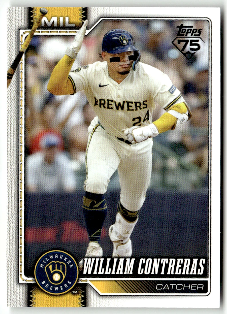 Topps MLB Series One No. 2026 William Contreras 192