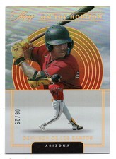 2023 Panini Three & Two DEYVISON DE LOS SANTOS #OTH-DDS Gold On The Horizon /25
