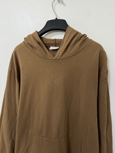 Pacific Cotton SF Womens Oversized Boxy Hoodie Top XS Kangaroo Pocket Lagenlook - Picture 3 of 8