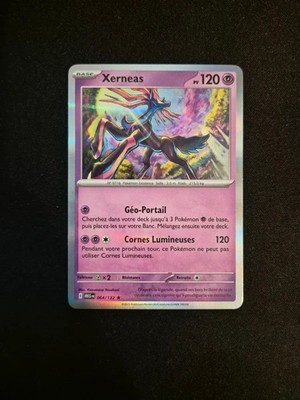 Carte Pokémon Xerneas Holo 064/132 ME01 Méga-Évolution