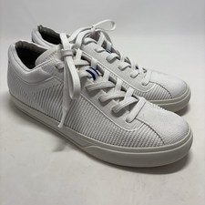 Rothy's The Lace Up Sneaker Off White Knit Casual Shoes Size Women s 9